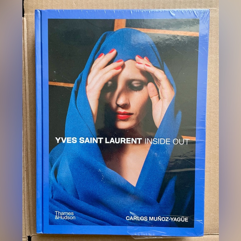 Yves Saint Laurent : Inside out Hardcover coffee table book
New